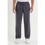 COMBİNE MİCHAİL Erkek Füme Renk Basic Relaxed Fit Jogger Pantolon