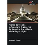 Come dovrebbe affrontare il governo britannico il problema delle legal highs?