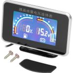 Comebuywide 2-In-1 LCD Araba Dijital Yakıt Seviyesi Göstergesi Voltmetre Evrensel Enstrüman 9-36V Araba Kamyon Suv Rv Için (Yurt Dışından) - Car Instrument