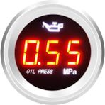 Comebuywide Dijital Yağ Basınç Göstergesi Yanıp Sönen Alarm ile 0-1.00MPA Araba Motor Yağı Basınç Ölçer Basın Sensörleri 9-35 V Oto Motosiklet Için (Yurt Dışından) - Oil Pressure Gauge
