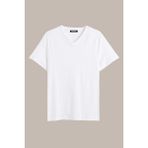 Comeor Erkek Beyaz %100 Pamuk Basıc Regular Fit Pamuklu Kısa Kollu V Yaka T-shirt - XS - 0 Beyaz