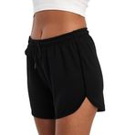 COMEOR Kısa kadın şortu, yazlık koşu pantolonu, spor pantolonu, kısa pamuk, antrenman pantolonu, kısa, yazlık pantolon, kısa, yoga, spor, boş zaman, Siyah 1001, L