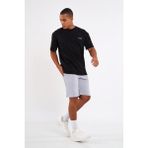 Comeor Regular Fit Yanları Cepli Rahat Kesim Erkek Şort - Gri - 5XL
