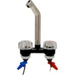 Comet Deluxe Katlanır Sıcak/soğuk Musluk 12V Switch - Nikel