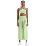 Comeup Cepli Culotte Pantolon (BUZ YEŞİLİ, L)