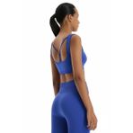 Comeup Sırtı Askı Detaylı Pedli Sporcu Sütyeni (COBALT, L)