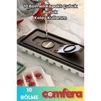 Comfera Kapaklı Çubuk Buzluk Kalıbı – Sızdırmaz, Hijyenik, Şişe ve Termos Uyumlu Buz Kalıbı | Yeşil