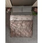 Comfort Craft %100 Organik Pamuk Müslin Yatak Örtüsü - Lavanta Desenli - 220X240 cm - Haki - 220 x 240 cm