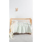 Comfort Craft Lulla Nefes Alan Müslin Bebek Yorganı - Yumuşacık Organik Pamuk Bebek Pikesi - Mint