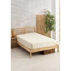 Comfort Craft Yumuşak Havlu Dokulu Lastikli Çarşaf - Kaymaz ve Nefes Alan Pamuklu Yapı - Bej - 180x200 cm