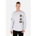 Comfort Fit Erkek Gri Sweatshirt
