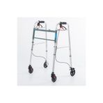 Comfort Plus Comfort ultra lüx Frenli 4 Tekerli Hasta Alüminyum Tekerlekli Hasta Yürüteci Walker