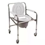Comfort Plus Dm696 Tekerlekli Kovalı Komot Tuvalet Sandalyesi