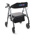 Comfort Plus Obez Alüminyum Rolatör | Geniş Gövdeli Tasarım, Yüksek Taşıma Kapasiteli Yürüteç DM-920
