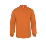 COMFORT POLO SWEATSHIRT TURUNCU L