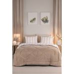 Comfort Set Yeni Nesil Wellsoft Yorganlı 2 Parça Tek Kişilik Soft Line Bej - 155 x 215 cm
