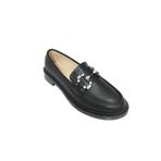 Comfort Shoes 233 Deri Trend Fashion Taşlı Kadın Babet