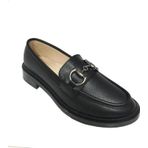 Comfort Shoes 234-24 Deri Trend Fashion Tokalı Kadın Babet