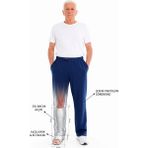 ComfortCURE Adaptif Ortopedi Tedavi ve Hasta Bakım Pantolonu - Çıtçıtlı - ORGANİK KUMAŞ - Lacivert