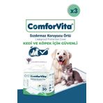Comforvita 60x90 cm 30'lu 3 Adet Kedi ve Köpek Çiş Pedi