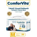 Comforvita Tekstil Yüzeyli Belbantlı 30'lu Medium Hasta Bezi