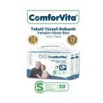 Comforvita Tekstil Yüzeyli Belbantlı 30'lu Small Hasta Bezi