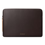 Comfyable İnce Koruyucu Dizüstü Bilgisayar Kılıfı 13-13,3 İnç 13 İnç MacBook Pro ve MacBook Air ile Uyumlu, PU Deri Çanta Su Geçirmez Kapak Dizüstü Bilgisayar Kasası Mac, Çikolata için