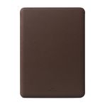 Comfyable Laptop Kılıfı 14 inç MacBook Pro M4 M3 M2 M1 Pro/Max 2024 ile Tam Uyumlu, Suni Deri Kılıf 14 inç, Kahve