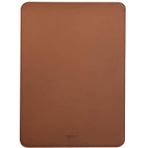Comfyable Laptop Kılıfı 15 inç MacBook Air 15" M3 Pro/Max 2024 A3114 & M2 2023 A2941 ile Tam Uyumlu, Suni Deri Kılıf Kılıf, Kahverengi