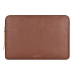 Comfyable Tablet Kılıfı iPad Pro 11 İnç M4 M2 M1 4. / 3. Nesil 2022/2021 / iPad Air 11 inç M2 2024 2022 ve Akıllı/Sihirli Klavye ile Uyumlu Kalem Tutucu-PU Deri Çanta Su Geçirmez İnce Kılıf-Kahverengi