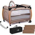 Comfymax Comfymax Power Park Yatak Oyun Parkı 70X110 - Wood Brown
