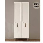 Comiet Açelya 2 Kapak Mdf Ayaklı Tasarım Gardırop