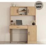 Comiet Karanfil Mdf Kitaplıklı Dolaplı Çalışma Masası
