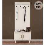 Comiet Kardelen Mdf Ayaklı Tasarım Askılıklı Portmanto Ayakkabılık