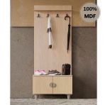 Comiet Ladin Mdf Ayaklı Tasarım Askılıklı Portmanto Ayakkabılık
