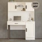 Comiet Manolya Mdf Kitaplıklı Dolaplı Çalışma Masası - 120*165 - Aytaşı