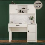 Comiet Zambak Mdf Kitaplıklı Dolaplı Çalışma Masası - 120*165 - Aytaşı