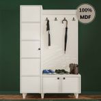 Comiet Zambak Mdf Raflı Askılıklı Portmanto Ayakkabılık - Aytaşı