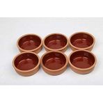 Çömlekçi Güveç Kasesi 6'lı Set, Kiremit, 15x20 cm, Terracotta