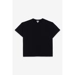 COMMON MELON Kadın %100 Pamuklu Oversize Basic Tişört Siyah
