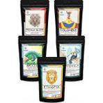 Comodo Coffee Dünya Kahveleri Seti 5 x 100 gr - 500 gr - Filtre Kahve