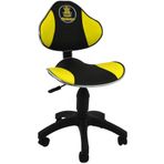 Comodo Mini Plastik Ayaklı Çalışma Koltuğu-Sarı-9550B0113