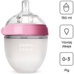 Comotomo Antikolik Silikon Biberon 150 Ml 0-3 Ay Pembe