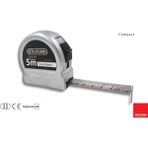 Compact 5 Metre Şerit Metre (Paslanmaz Çelik) P05S-0519 - Ahşap