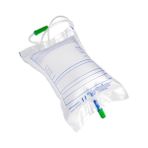 Compaqq T Musluklu Idrar Toplama Torbası 2000ML (Kontrol Valfli) 10 Adet