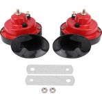 Compax Universal Dat Dat Salyangoz Korna 12 V 110 Db Snail Horn 2 Adet