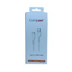 Compaxe CTK-BTU USB 3.0 1 mt Type C 3 A Şarj Kablosu