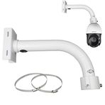 compcctv Güvenlik Kamerası Montaj Braketi, Dome PTZ Kamera Montaj Evrensel Kamera Direği Montaj Braketi, CCTV Güvenlik Kamerası/IP Kamera için, L Tipi
