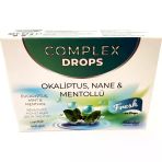 Complex Drops Bitkisel Boğaz Pastili Okaliptus, Nane & Mentollü 24 Drops