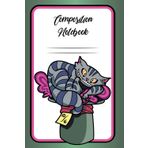 Composition Notebook: Alice in Wonderland series: Cheshire Cat | 100 Lined Pages | 6 x 9 Inches